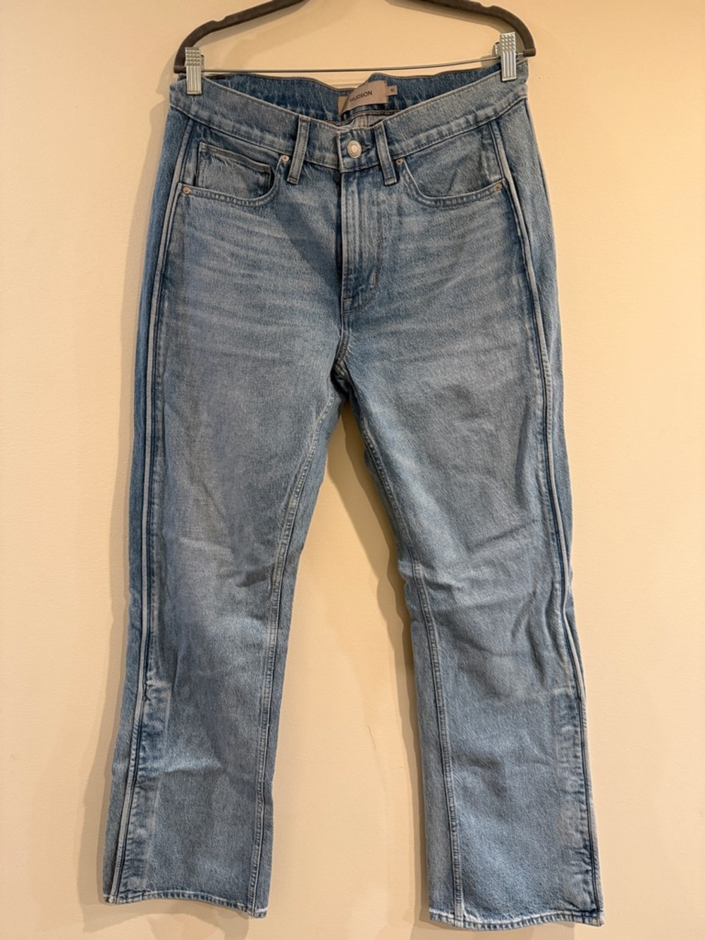 Hudson Light Blue Men’s Straight-Leg Jeans
